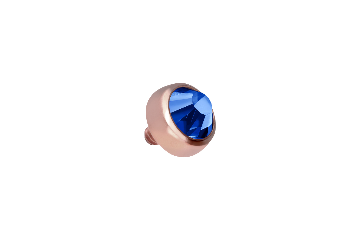 Titan Dermal Anchor Aufsatz DISC + KRISTALL ++SALE++ von Piercingline